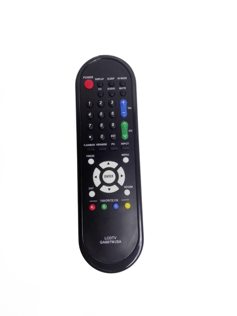 Ga667 wjsa afstandsbediening geschikt voor sharp lcd led lc -c52700 lc- c52700u lc -c52700un lc -c5277 lc-c5277u lc -c5277un lc -c6077