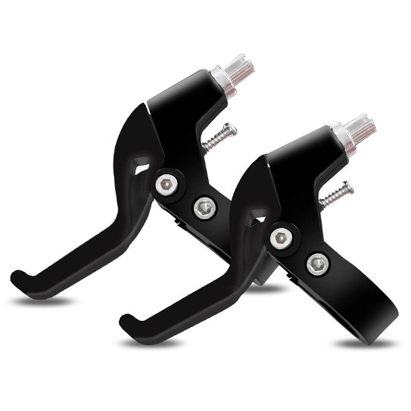 1Pair Bicycle Brake Handle 2-finger Mountain Bike Cycling Brake Levers Bike Bicycle Children Brake Handle Cycling Kids Bikes: Black