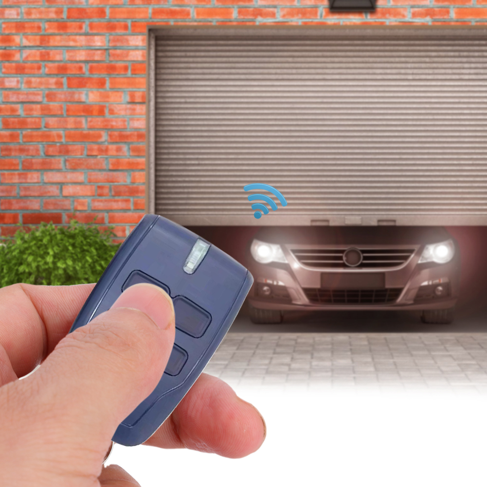 Portable Wireless RF Remote Control Automatic Door Remote Control Sliding Gate Control Remote for Garage Door Opener