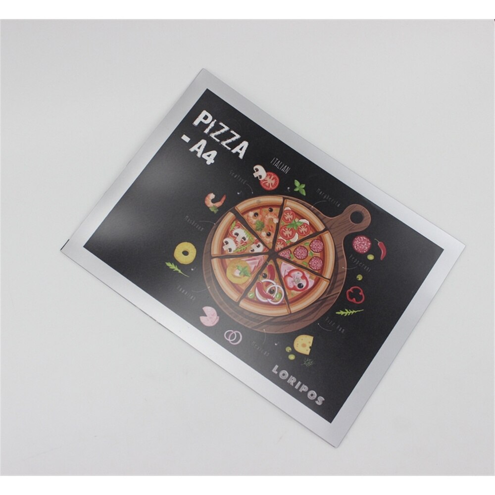 A6 Presentatie Map Sticker Poster Display Case Magnetische Rand Wall Mount Banner Teken Houder Display Wall Foto Fotolijst