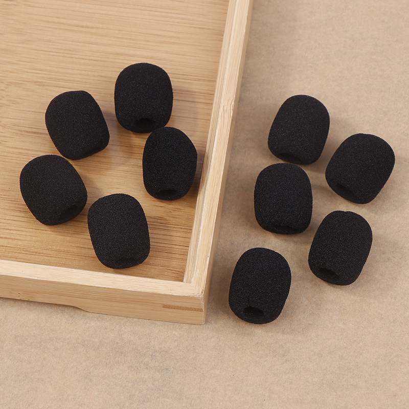 Headset Microphone Sponge For Motorcycle Intercom Helmet Bluetooth Headset Microphone Sponge 10PCS