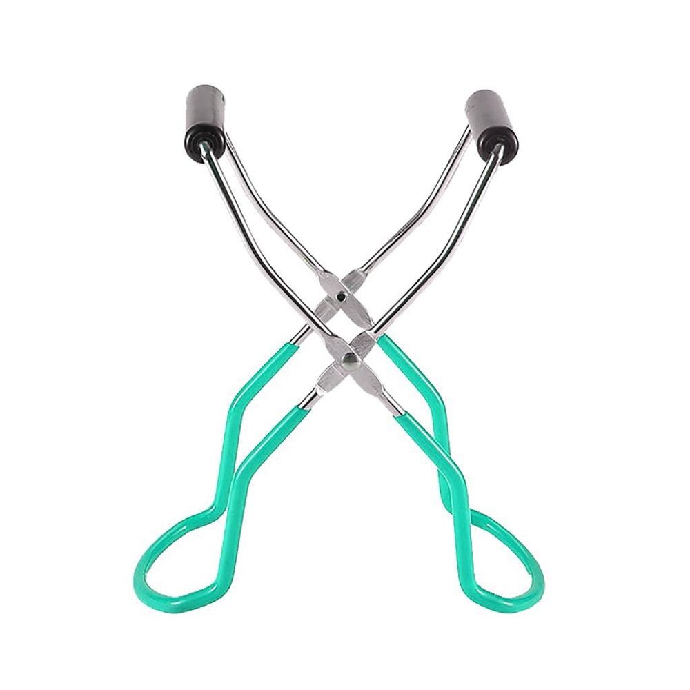 Canning Jar Lifter Tongs Stainless Steel Jar Lifter with Grip Handle Bowl Clip Pot Dish Holder Steamer Plate Tong Kitchen: Blue