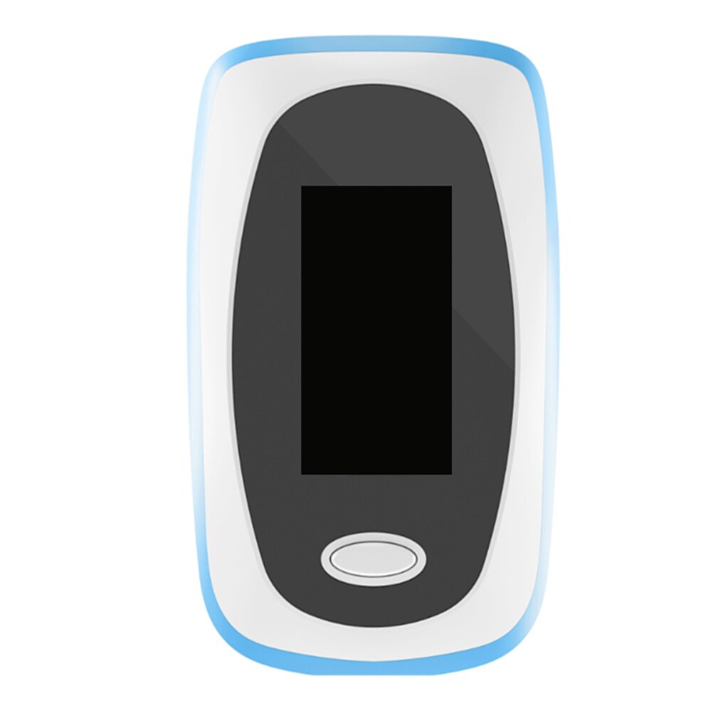 Oxímetro con Clip para dedo, Monitor de oxígeno en sangre, pulsómetro, oxímetro de oxígeno, pulsómetro, SpO2 oximetría sin batería (gris): Blue