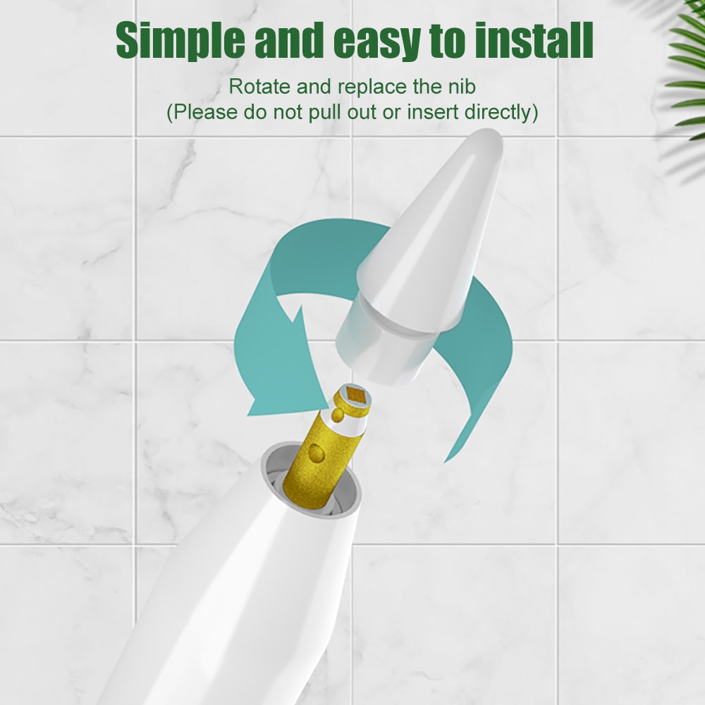 1PCS High Sensitive Replacement Tip Compatible For Apple Pencil 1 Stylus Pen Tip For Apple Pencil 2nd Touch Pencil Nip