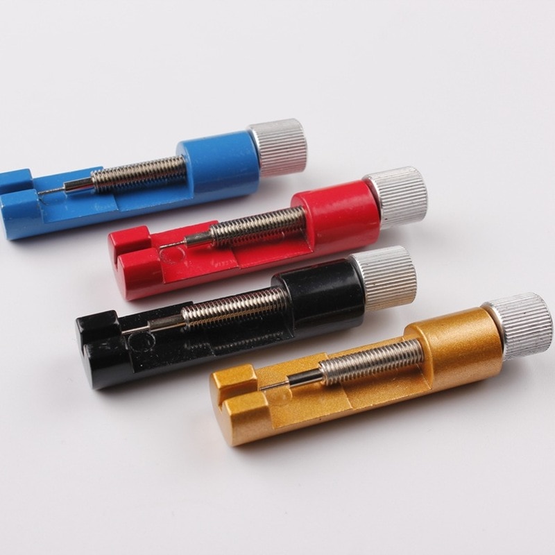 Pratical Stainless Steel Watch Repair Tool Kit Case Opener Adjuster Pins Bracelet Link Watch Strap Band Remover Kit