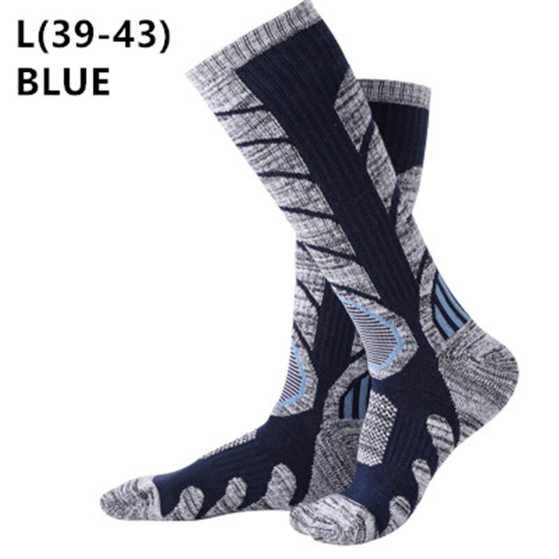 1 Paar Skiën Sokken Winter Warmthermal Buitensporten Dikke Fietsen Snowboard Klimmen Camping Zachte Sokken Mannen Vrouwen: 3