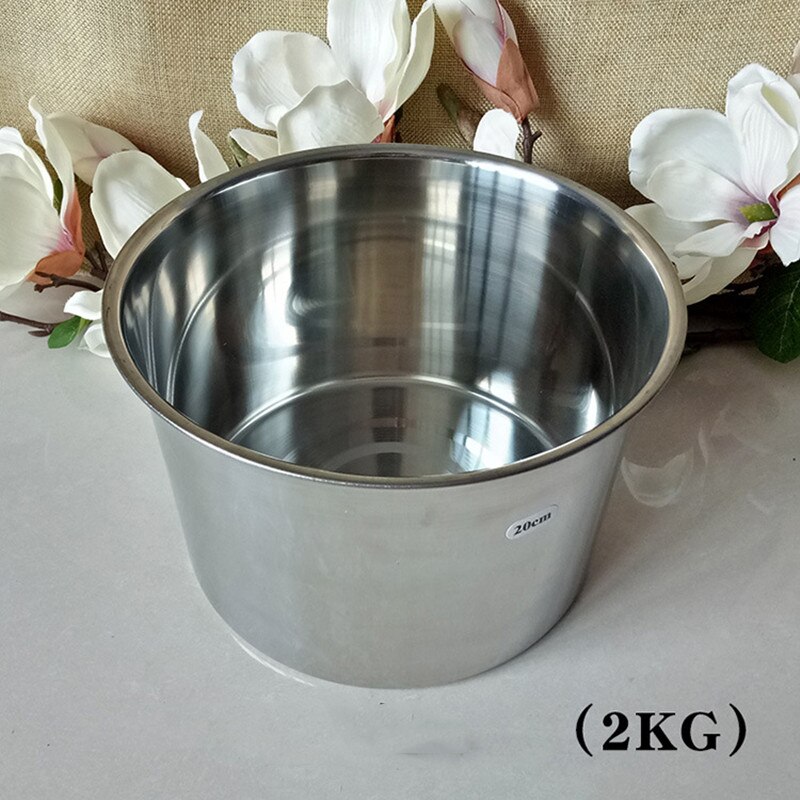 Nueva herramienta de mano para hacer velas DIY, taza de acero inoxidable, cera, pote, Chocolates, derretido, que contiene una grande, escala interna de 900ML: 2000g Wax pot