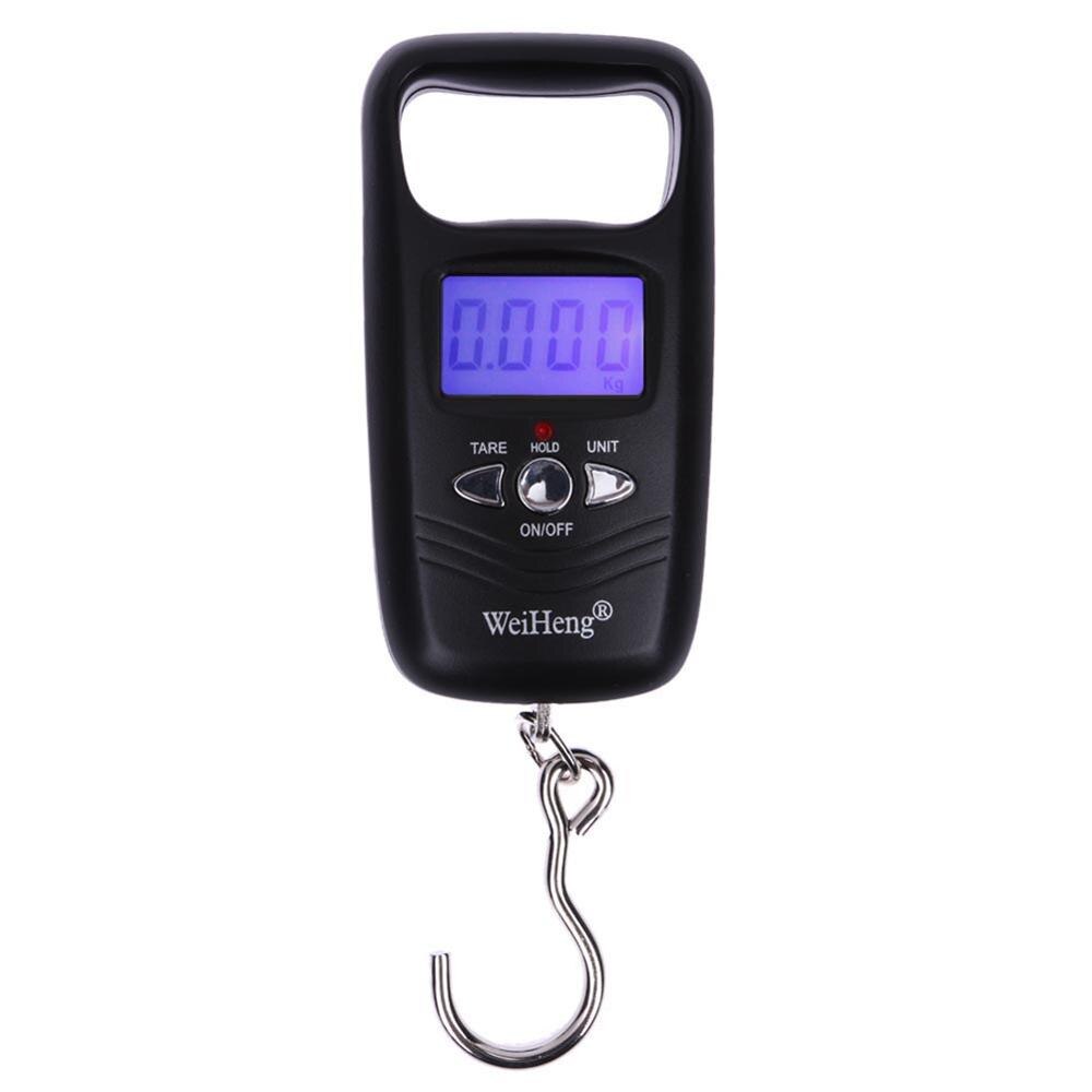 50kg/10g Digital Electric Luggage Scale LCD Display Suitcase Weight Balance Support