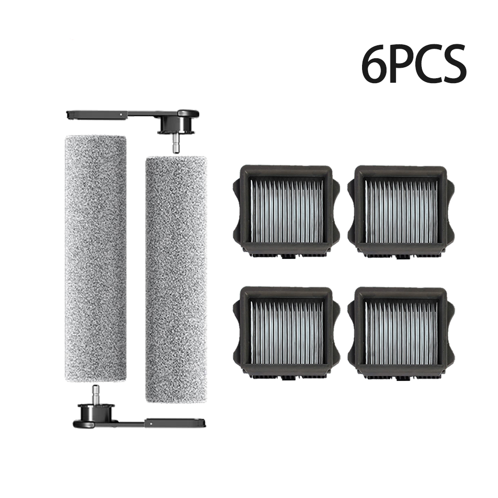 Filtro per Tineco pavimento uno interruttore S6 \ stirata S6 Parti bagnato asciutto Aspirapolvere Spazzola a rullo di consumo Accessori filtro HEPA: Cioccolato