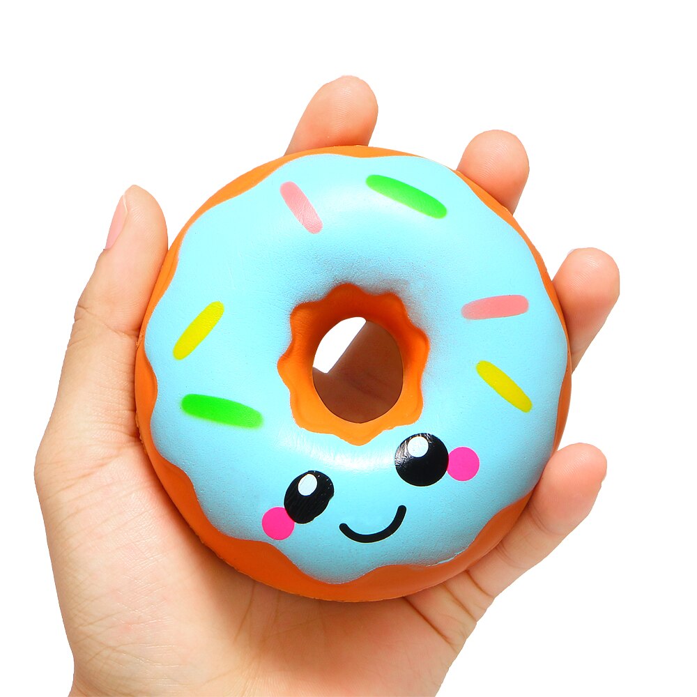 Super Cute Popcorn Cake Hamburger Squishy Unicorn Milk Slow Rising Squeeze Toy Scented Stress Relief for Kid Fun Toy: 10x4.5cm