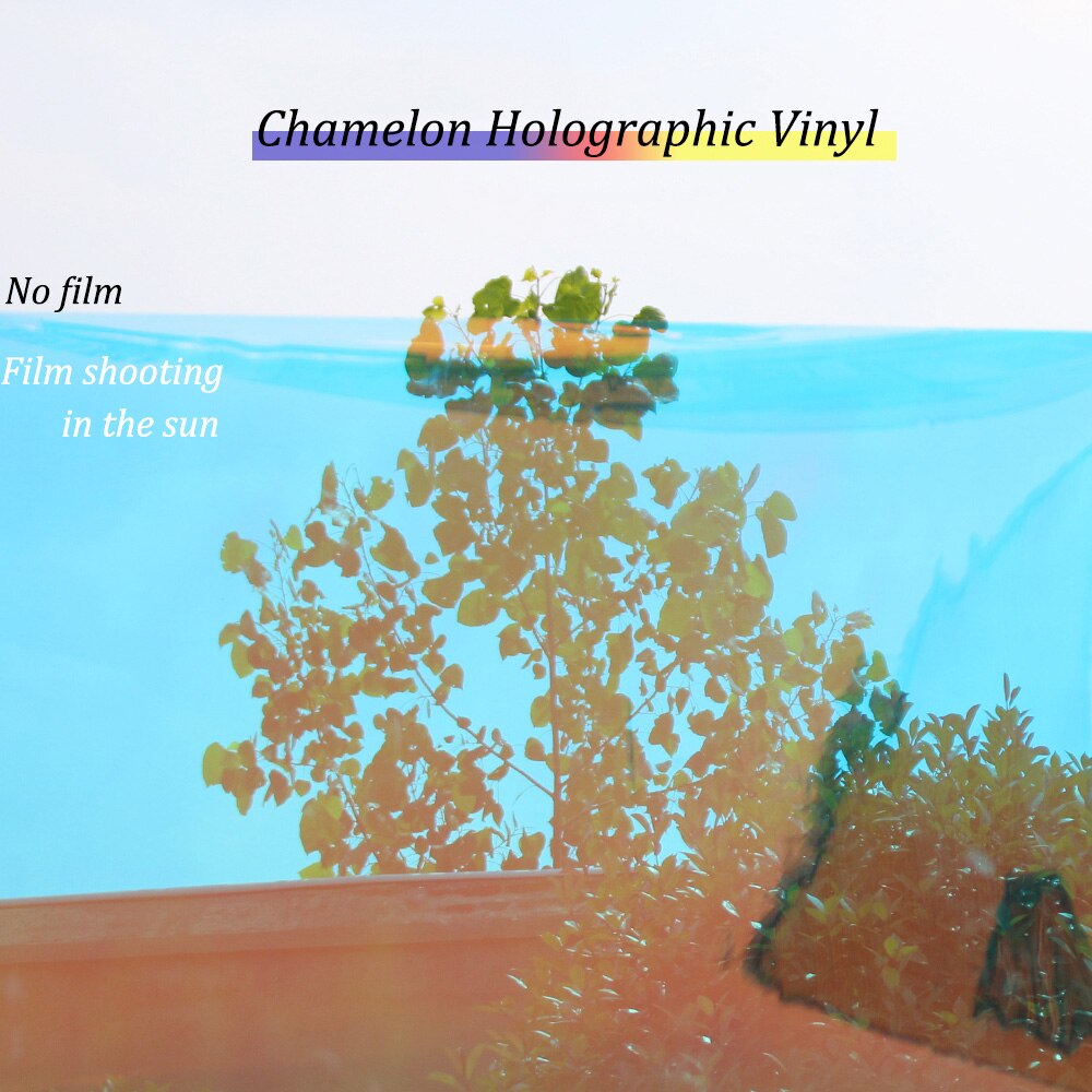 44.5x300cm Colorful Pravicy Window Film Chameleon Window Tint Film Sun shade Window Glass Film for Home Office Sticker