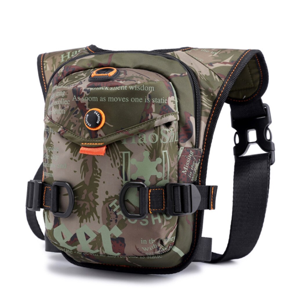 Hot 2019 heren beentas heup messenger schoudertassen voor buiten kamperen fietsen: Geel