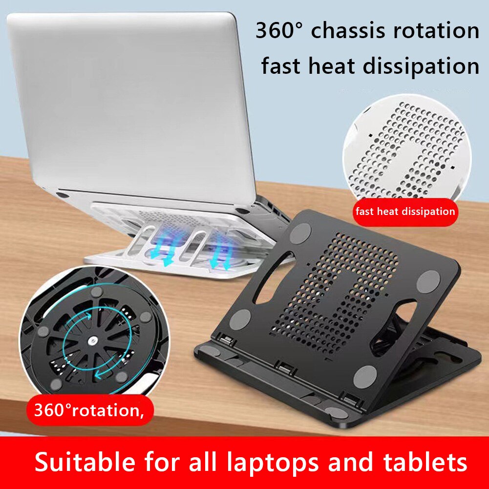 Verstellbarer, faltbarer laptopständer, universeller tragbarer desktop-notebook-halter, rutschfeste tablet-halterung, zubehör für macbooks