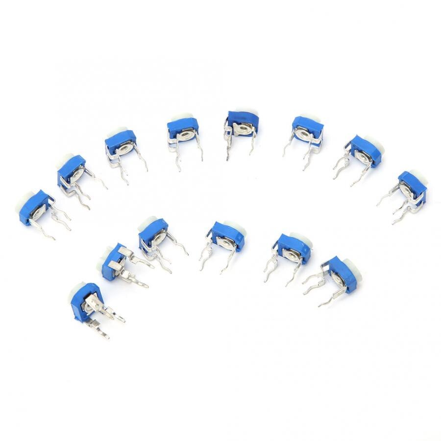 Adjustable Resistor 065 Potentiometer Set 13 Values for 100 --1M Electronic Component