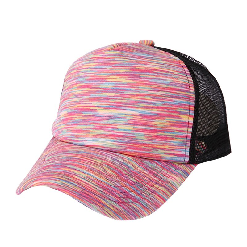 Sports Hat Snapback Cotton Sun Hat Outdoor Headwear Quick Dry Shading Sportswear: Pink