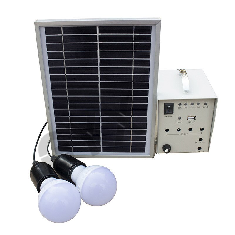 Thuis Solar Outdoor Verlichting Supply Zonnepaneel Solar Licht 12V40W Portable Solar Generator