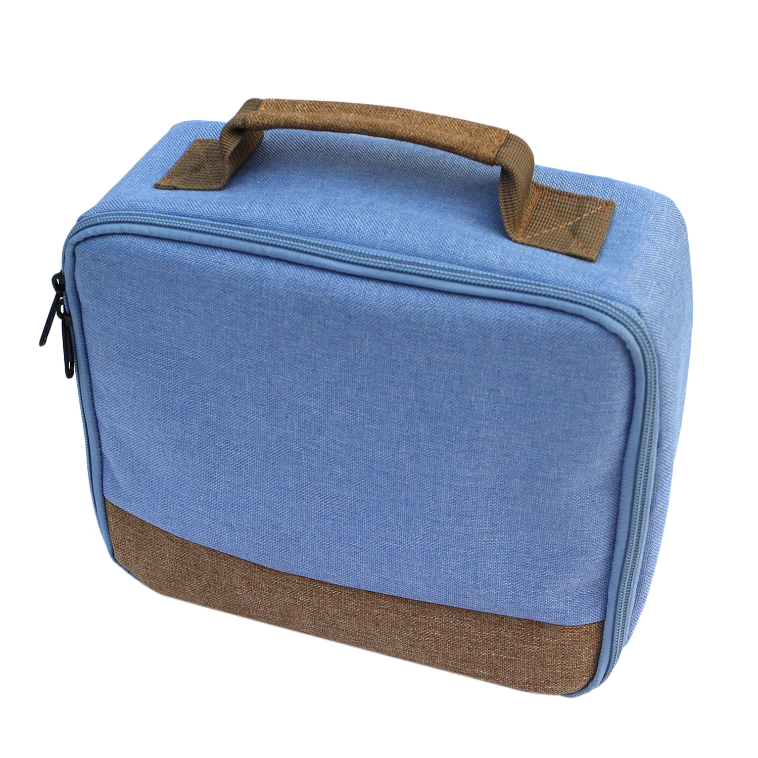 Besegad lerret oppbevaring bæreveske veske veske ripebestandig støtsikker deksel til selphy  cp910 1200 skriver projektorer: Lyse blå