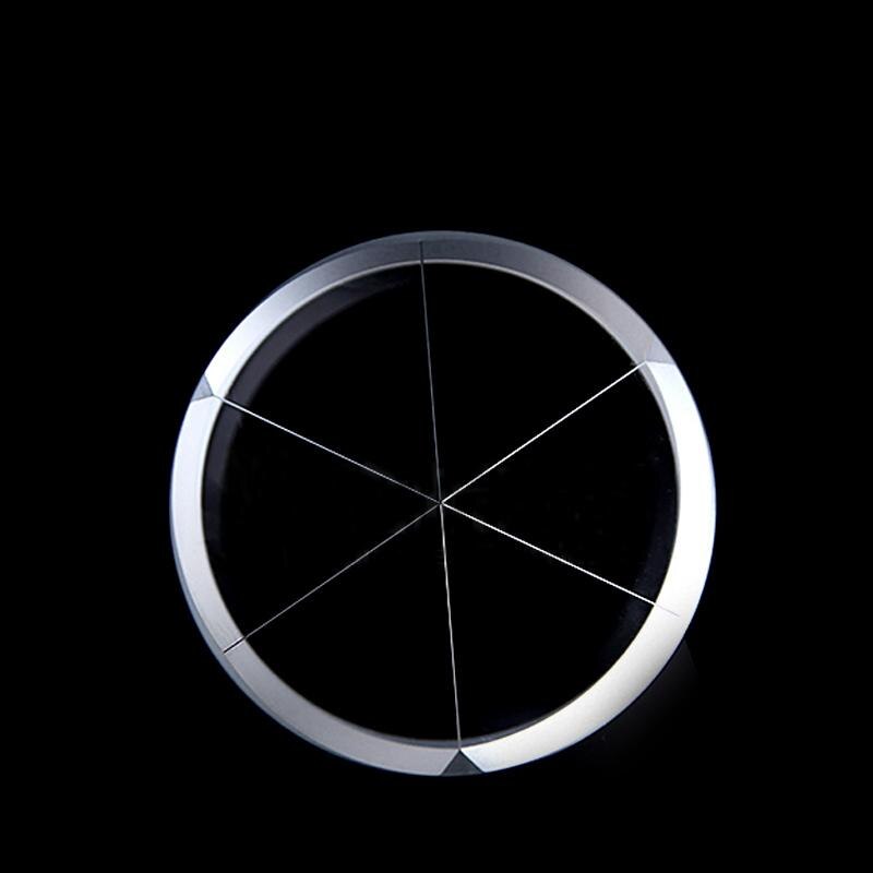 Optical Glass Pyramid Prism K9 50.8mmx37.5mm Physics Refractor Light Spectrum Optics