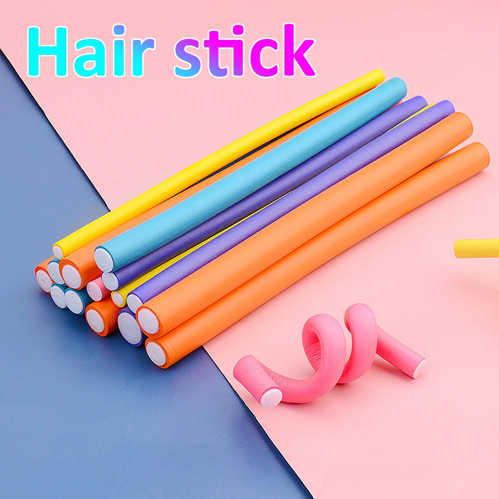 Bigoudi Flexible pour cheveux, 10 pièces, outil de coiffure, en mousse souple, pour boucler les cheveux, à faire soi-même