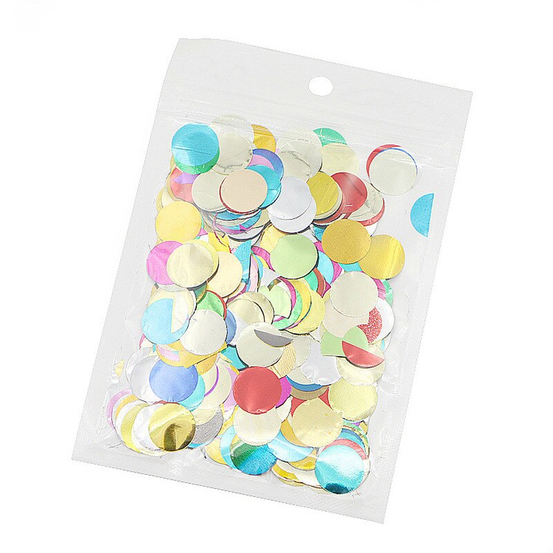 1 Pack 10g Rose Gold Foil Confetti Clear Balloon Confetti Birthday Party Transparent Ballon Confetti Wedding Decoration Supplies