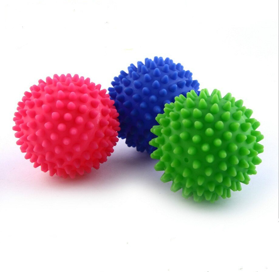 PVC Dryer Balls Reusable Clean Tools Laundry Washing Drying Fabric Softener Ball Dry Laundry Products Accessories Washing Ball