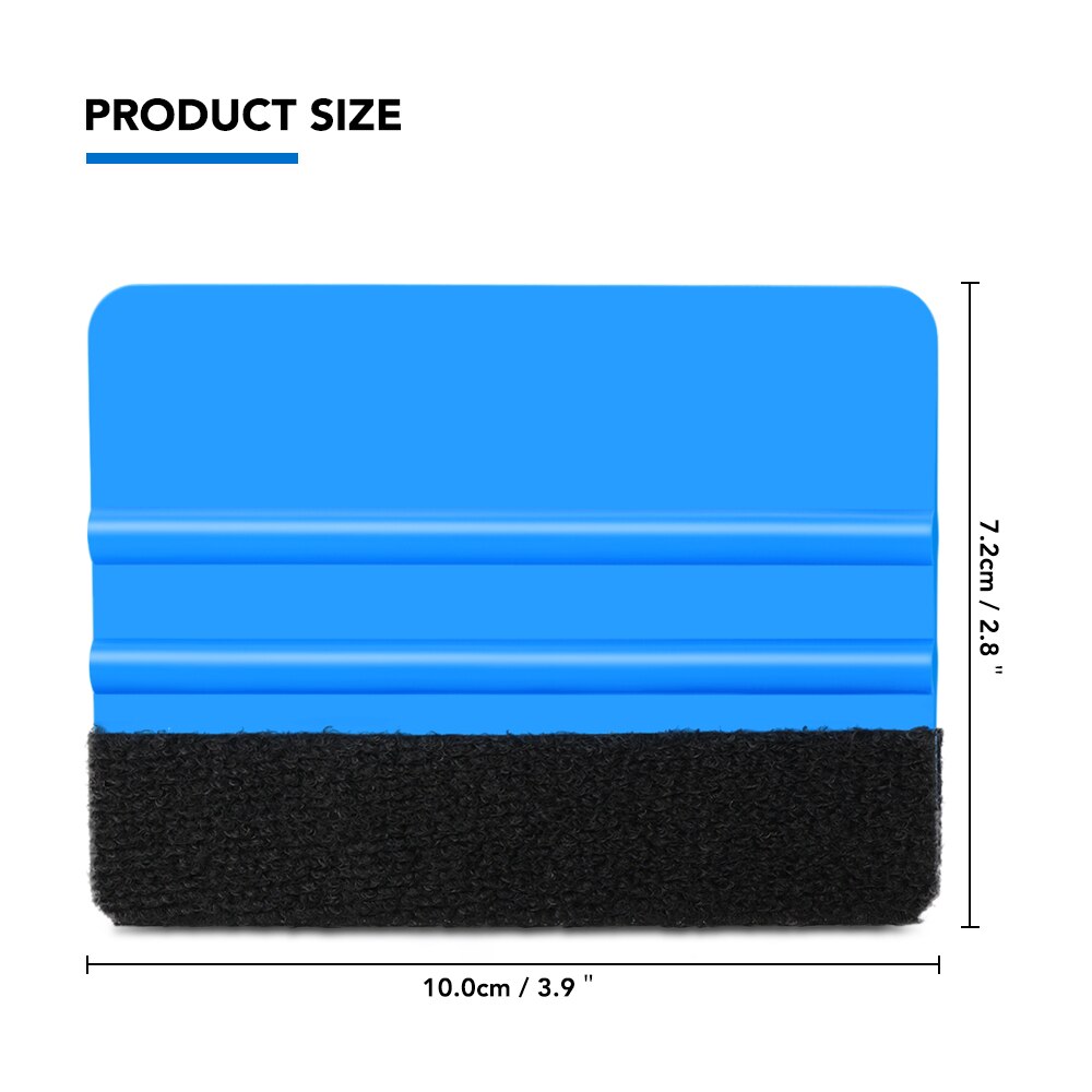 Car Sticker Film Soft Felt Edge Scraper Tools for skoda octavia fabia rapid kodiaq superb octavia a5 octavia a7 Karoq
