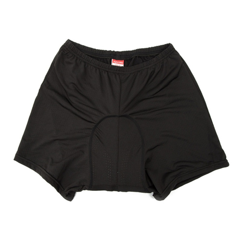 Men's 3D Silica Gel Cycling Padded Shorts Cycling Underwear Quick Dry Riding Bike Shorts Sport Anti-sweat Compression Shorts