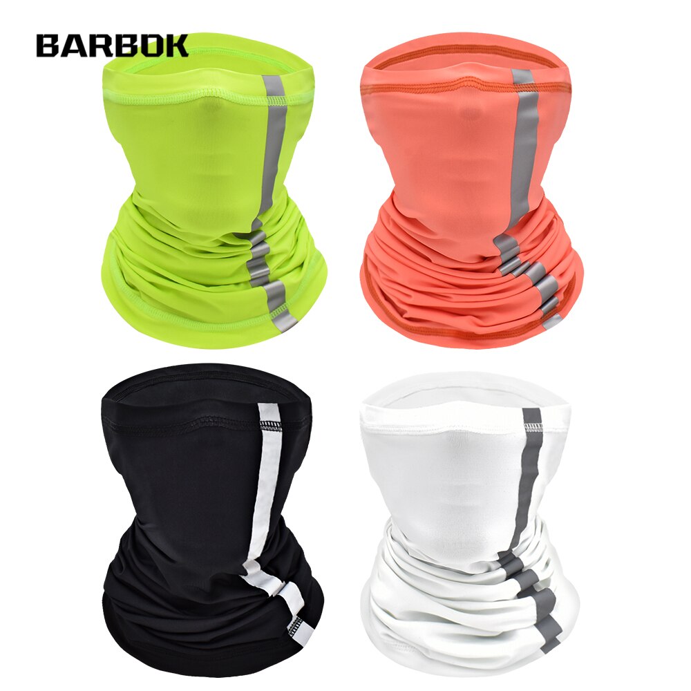 WOSAWE-Bandana reflectante para senderismo para hombre, bufanda deportiva para ciclismo, MTB, media cara