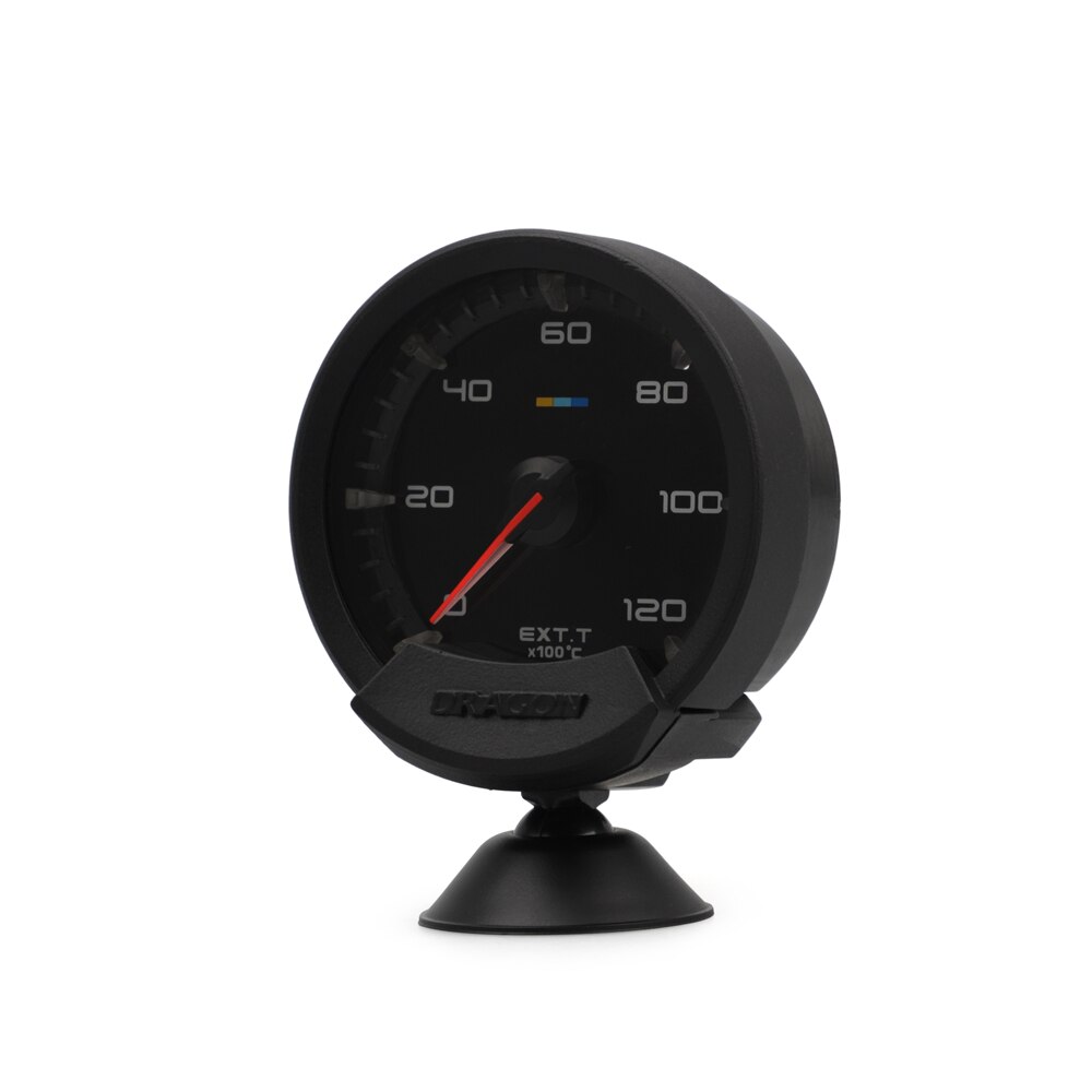 Indicador automático de 2,5 pulgadas, medidor de temperatura de gases de escape Celsius, medidor de temperatura de escape EGT EXT con Motor paso a paso de alta velocidad