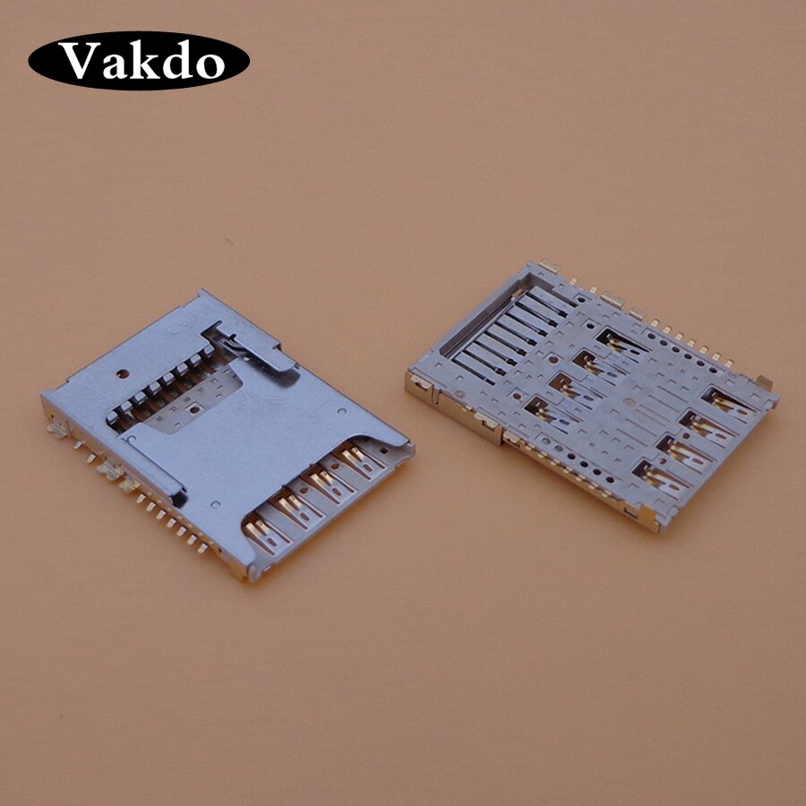 2pcs/lot For LG F70 D315 Original SIM Card Reader SIM Card Socket SIM Card Slot Replacement repair parts