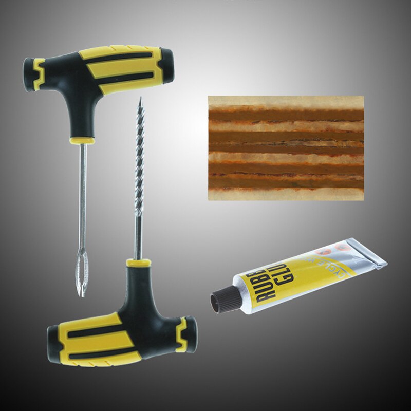 1 Set Tire Repair Tools Auto Motorcycle Tubeless Vacuum Tires Repairing Tool