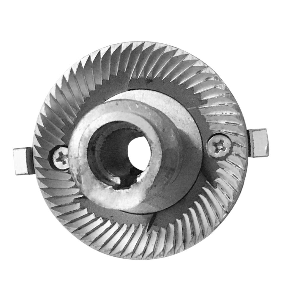 XEOLEO Molensteen voor 600N Platte braam 60 mm maalbraam koffiededeel Ijzermateriaal: YELLOW