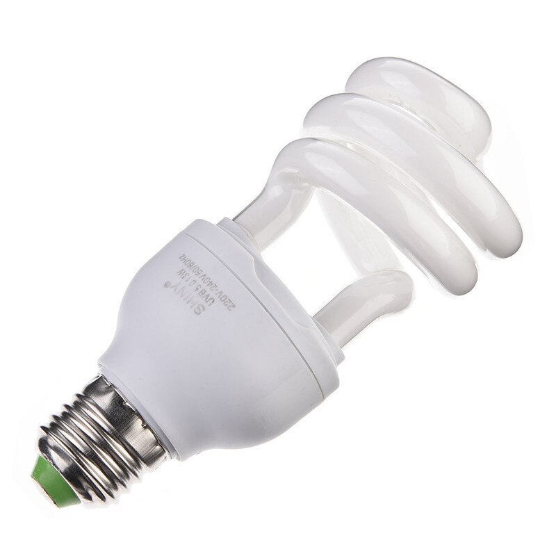 LED 13W UVB Light Bulbs E27 For Reptiles Compact Fluorescent Vivarium Lamp Light UVB 5.0 UVB 10.0 UVA UV