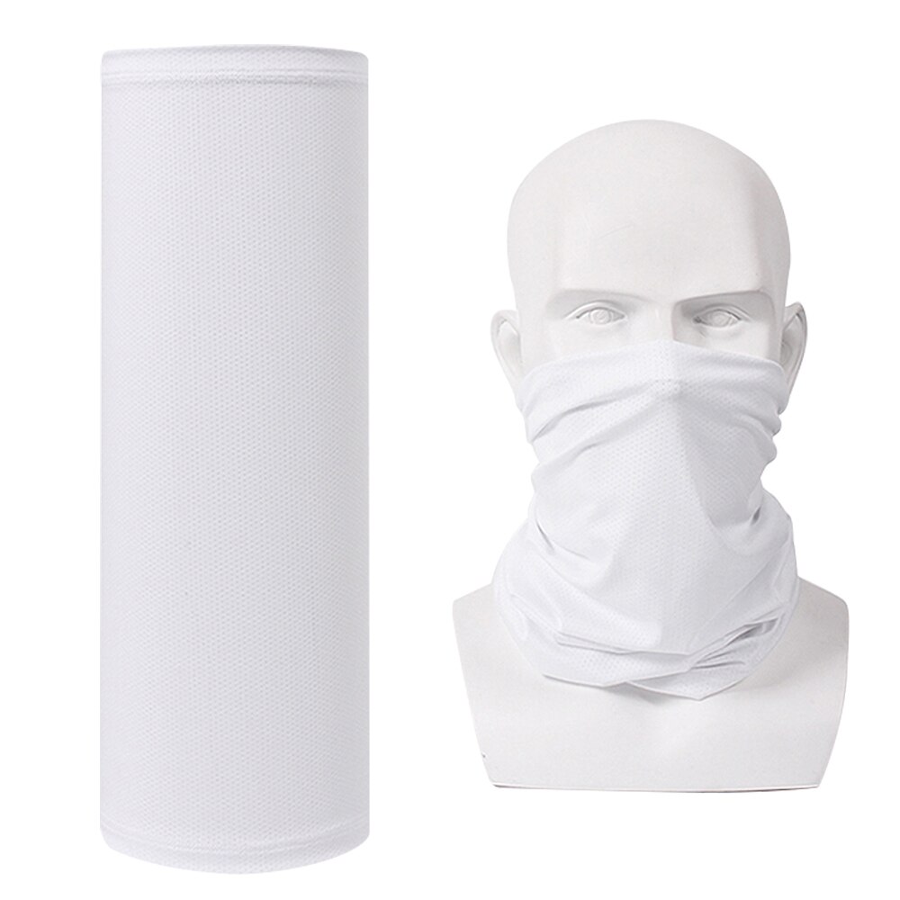 Sommer bandana halv ansigtsmaske skjold blød solcreme hurtigtørrende komfortabel tube ski tørklæde pandebånd hat halsbetræk gamacher mænd kvinder: 01