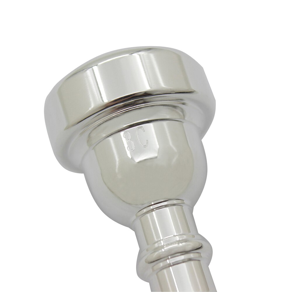 Trompet Mondstuk 3C/5C/7C Messing Instrument Accessoires Trompet Bugel Hoorn Metalen Mond Vervanging Muziekinstrument Onderdelen