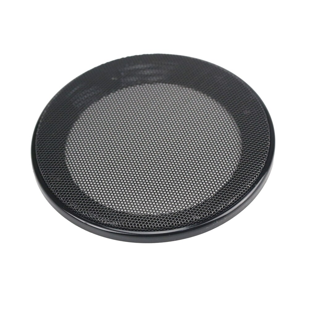 GHXAMP Zwarte Auto Plafond Luidspreker Grill Mesh Behuizing Netto 4 inch 5 inch 6.5 inch Beschermhoes Subwoofer DIY speaker ABS