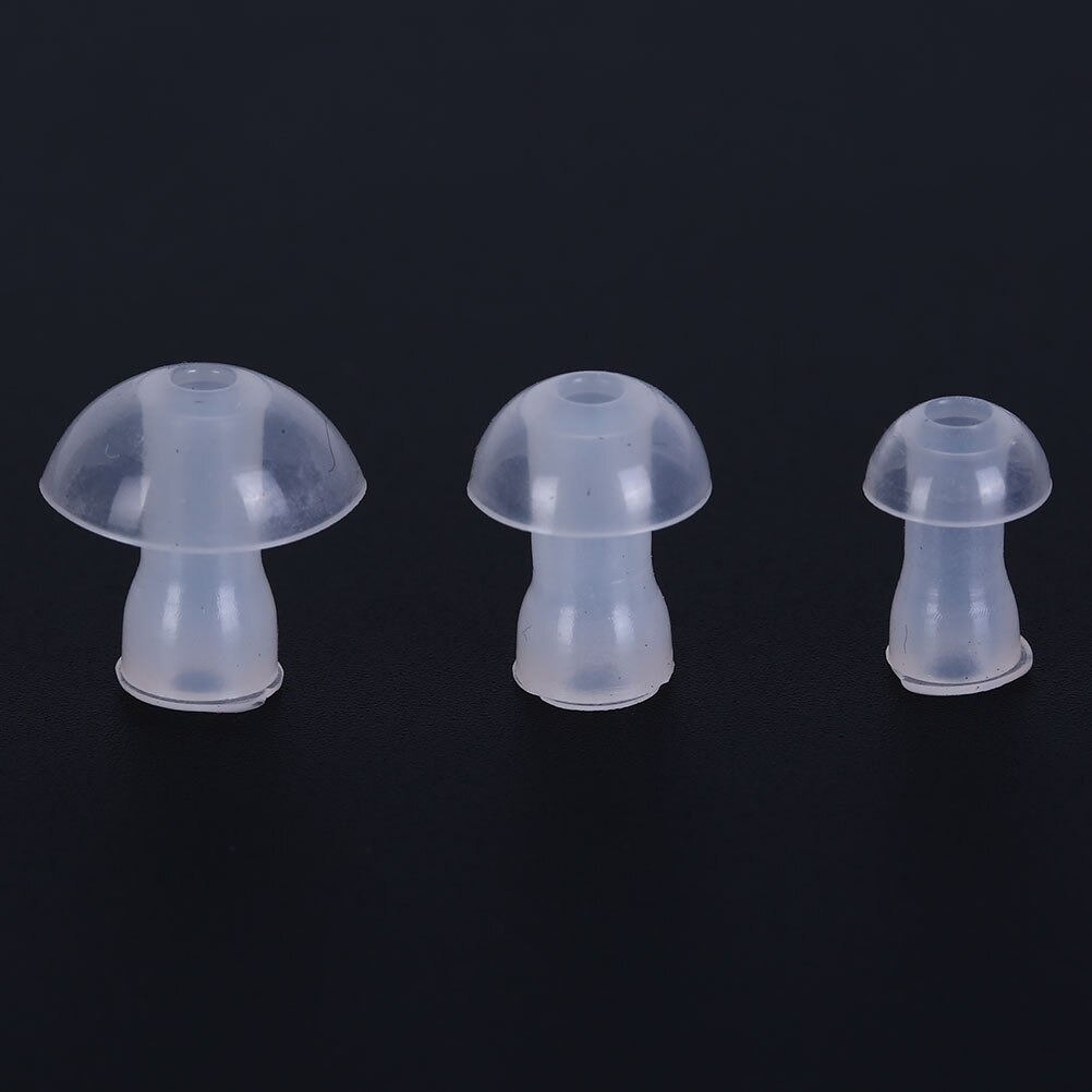 4 stk høreapparatdomes ørepropper ørepropper til høreapparater (vælg mellem tre størrelse 15 mm, 10 mm, 6mm )