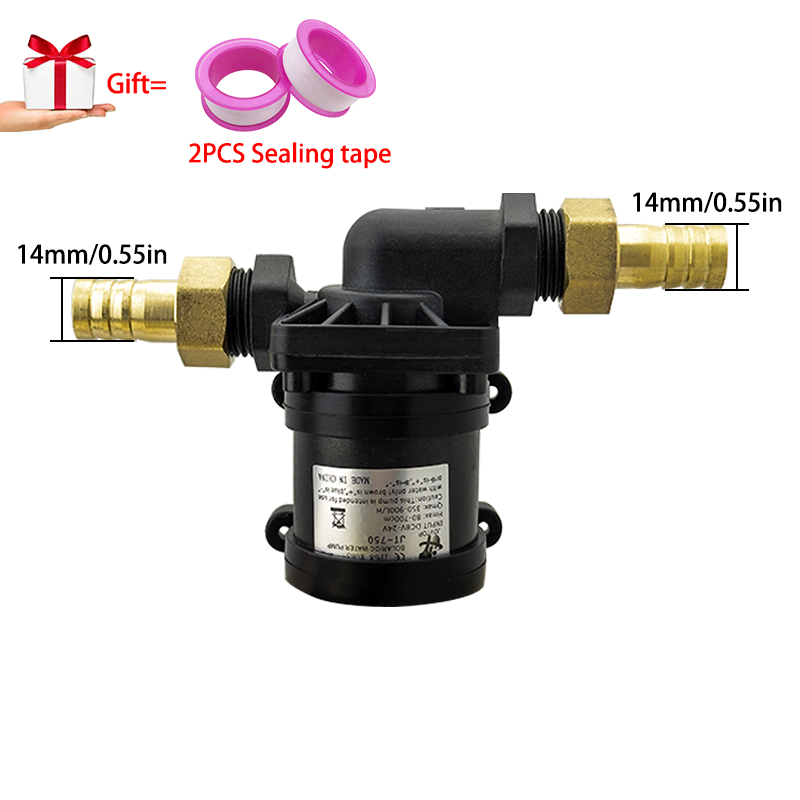 Ip68 dc 12v 24v edelstahlwelle bürstenlos 1/2 " wasserpumpe solar-wassererhitzer duschzirkulation springbrunnen druckbeaufschlagung: Cyan / 4.5v