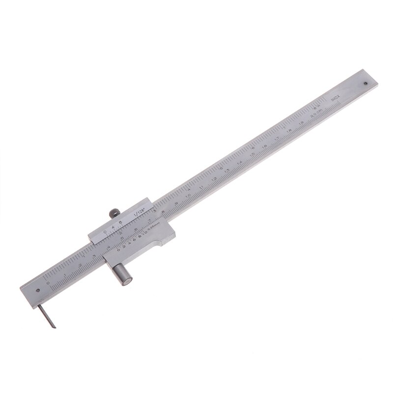 Stainless Steel Parallel Marking Gauge Vernier Caliper 200mm w/ Carbide Scriber-m35