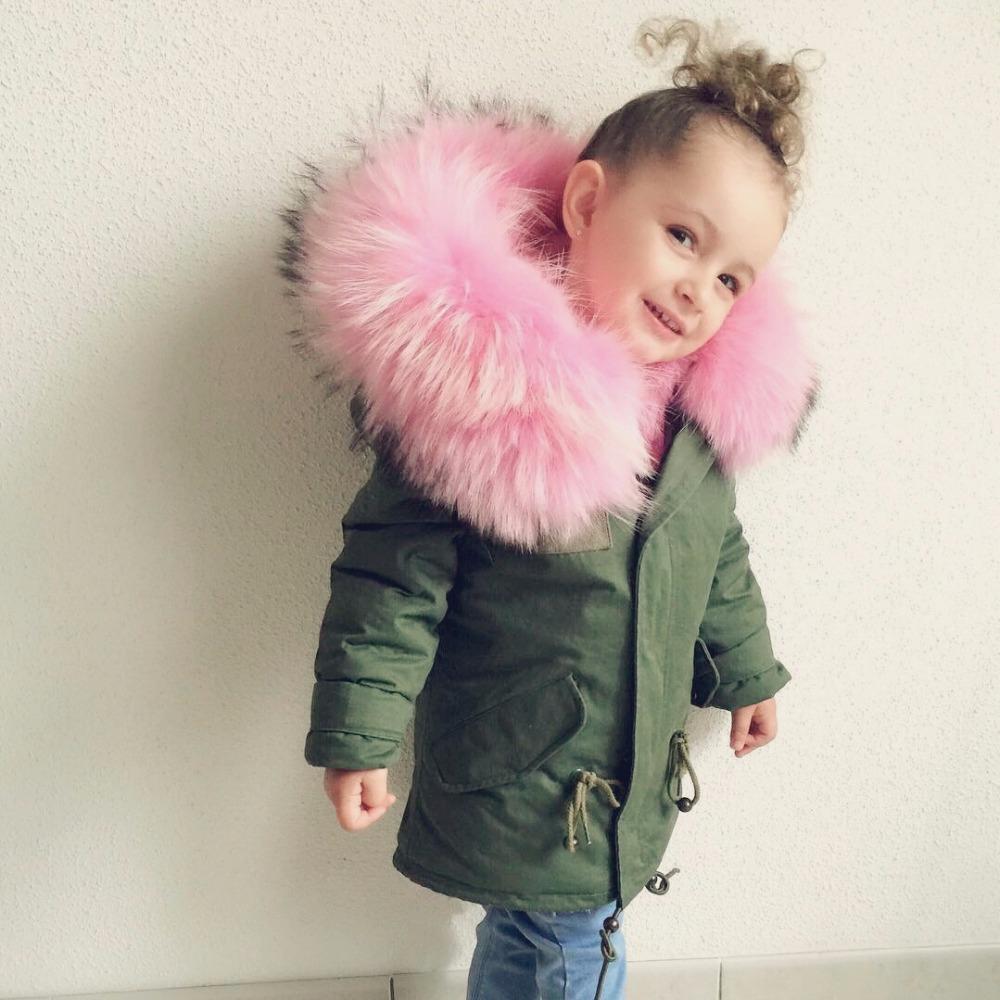 Neue Mädchen Winter Mädchen Jacken Für Jungen Mantel Mit Kapuze Faux Pelz Kinder Parkas Casual Dicke Warme Baby Kinder Kleidung Oberbekleidung