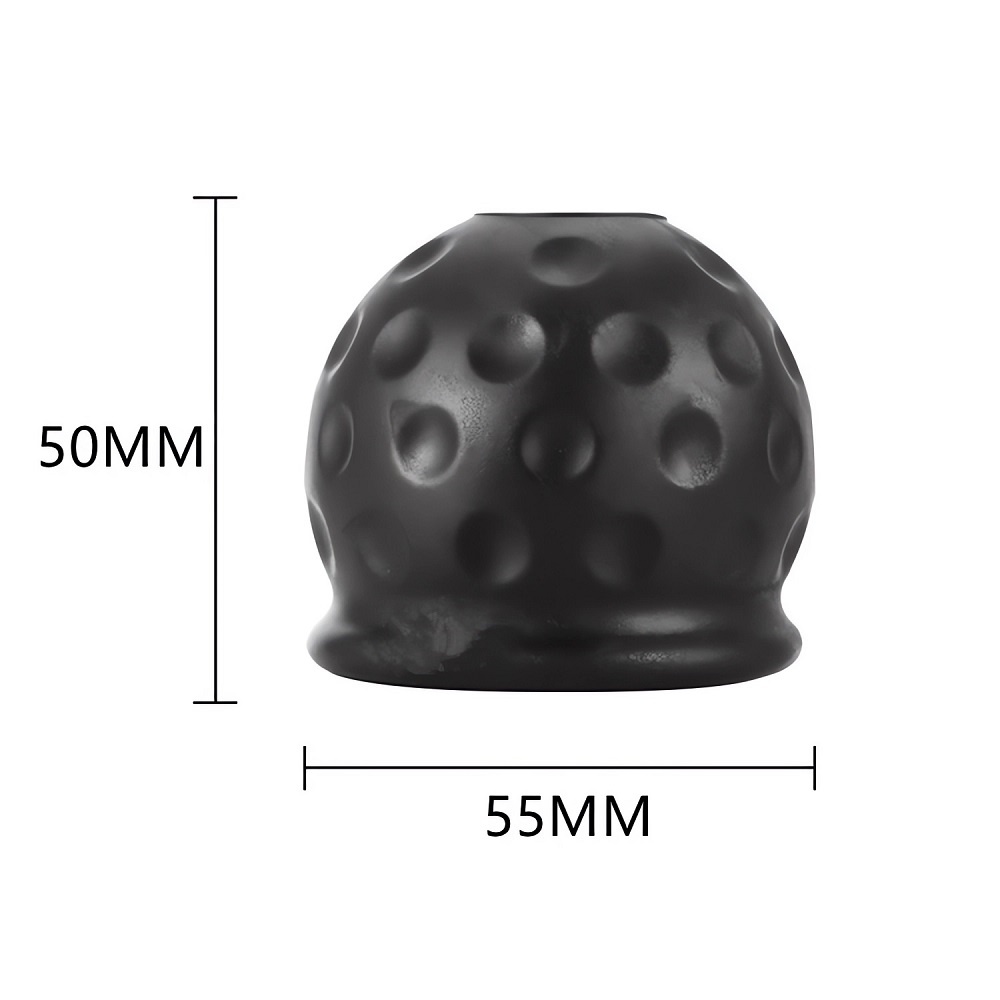 Gloednieuwe 50MM trekhaakbal afdekking, universele trekhaakbal beschermkap, auto-accessoires.