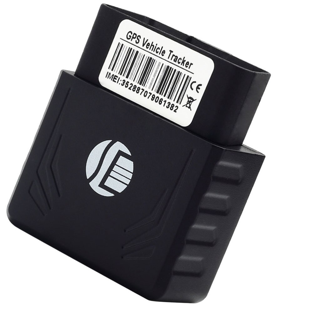 Durable GPS Transmitter Anti-theft Locator Portable Tracking Device for Car Auto Automobile(Black)