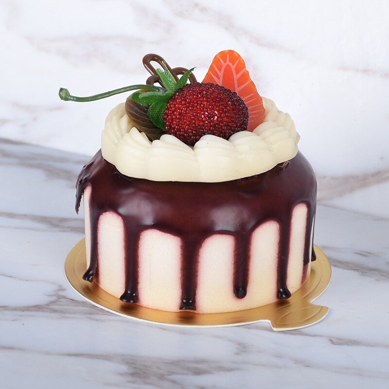 50 stk/sett gylne runde firkantede kakebrett ikke-pinne mousse papirmatte sirkel utgangspunkt papp papir ost dessert cupcake brett pute