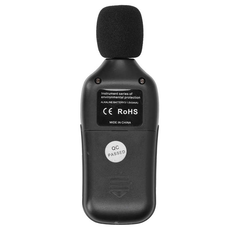 Decibel Meter TDC801 Noise Decibel Tester LCD Display Digital Sound Level Meter Monitor 35dB-135dB Digital Sound Level Meter