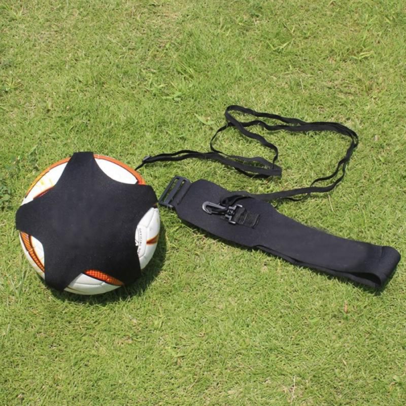 FußBall Ausbildung Sport Unterstützung Einstellbar FußBall Trainer FußBall Ball Praxis Gürtel Ausbildung Ausrügestochen trete