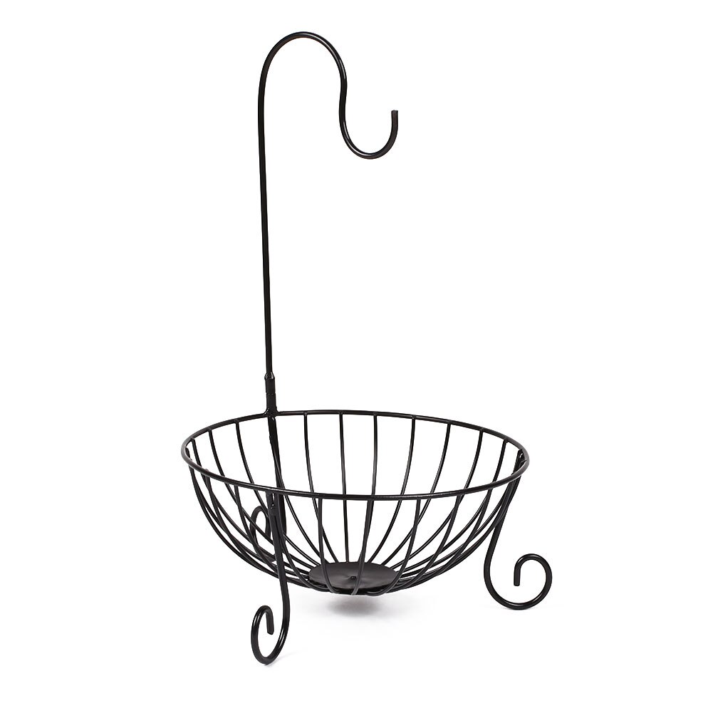 Practical Metal Fruit Basket Detachable Banana Hanger Storage Organizer