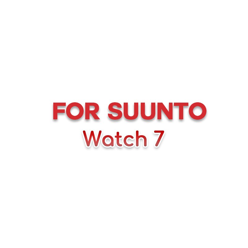 Verre trempé de pour montre connectée Suunto Watch 3 5 7 9, film de protection Transparent, accessoires: Suunto Watch 7 / 1 Pcs