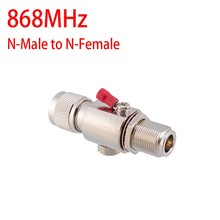 Lightning-Arrestor Protector N Male To Female For Helium Miner Hotspot Antenna 868MHz LoRa Helium N-Male To N-Female 600V