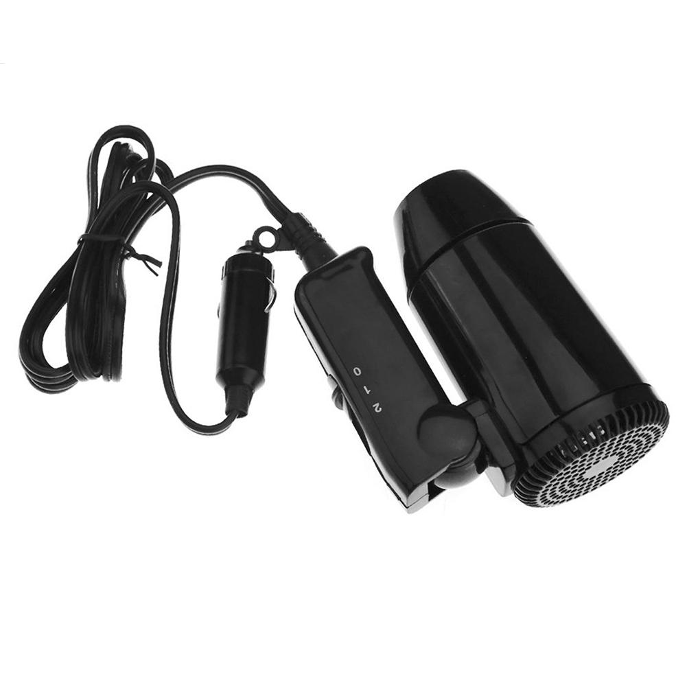 Caravan Portable 12V &Cold Folding Car Hair Dryer Window Defroster for RV Camper Camping Travel