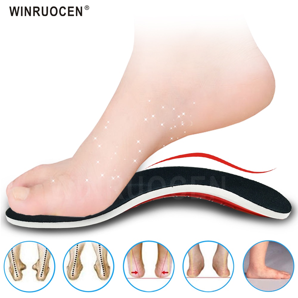 Ortopedisk innersula platta fötter bågstöd skoinlägg för fot smärtlindring häl spur spur plantar fasciitis över-pronation korrigering